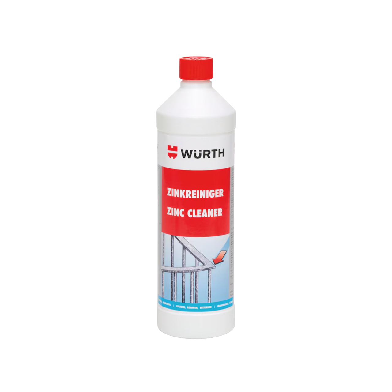 Zinkreiniger von Würth - 1000ml Flasche